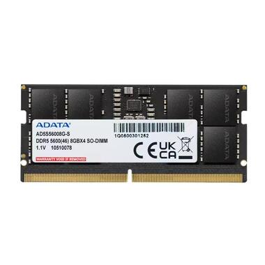 ADATA SO-DDR5-RAM AD5S56008G-S 5600 MHz 1x 8 GB
