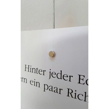 MAUL Neodym-Magnet 10x3mm 6166396 2kg Haftkraft, 10 St./Set