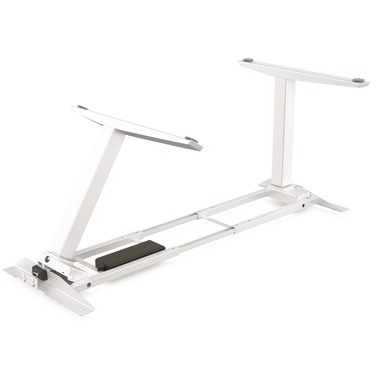 FELLOWES Telaio del tavolo sollevabile 9759001 bianco, regolabile in altezza