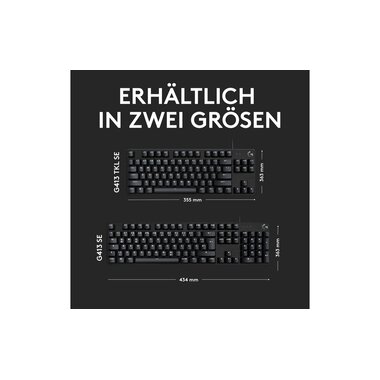 Logitech Gaming Keyboard G413 TKL SE
