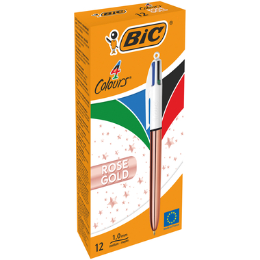 BIC Penna sfera Rosegold 1mm 951737 4 colours
