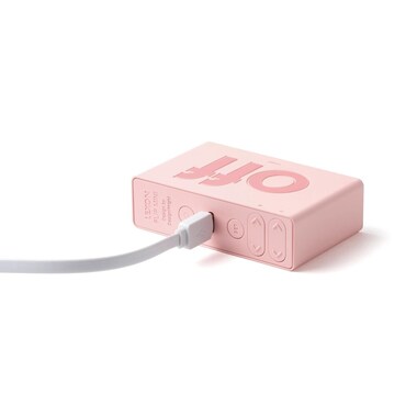 Lexon Digitalwecker Flip Mini Light Pink