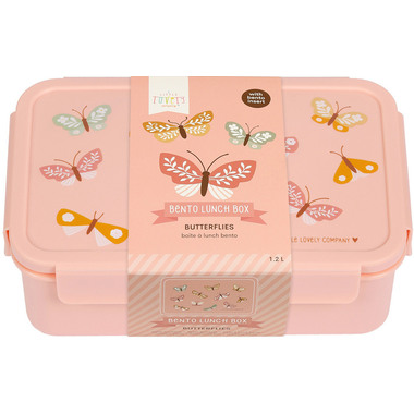 ALLC Lunch Box 22x7x14.5cm BBBUPI67 Papillion