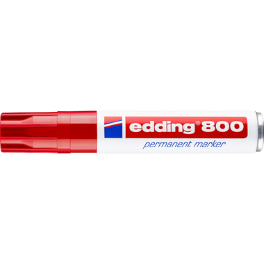 EDDING Permanent Marker 800 4-12mm 800-2 rot