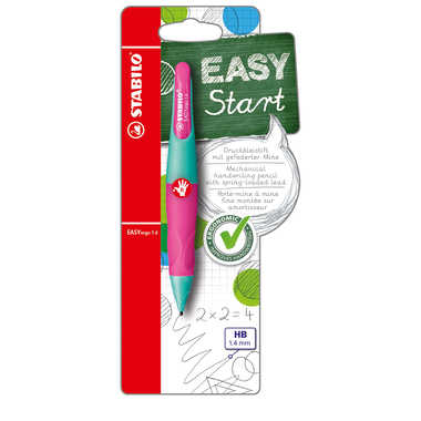 STABILO EASYergo Start R 1.4mm B-46899-5 türkis/neonrosa