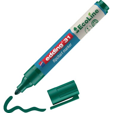 EDDING Flipchart Marker 31 1.5-3mm 31-4 grün