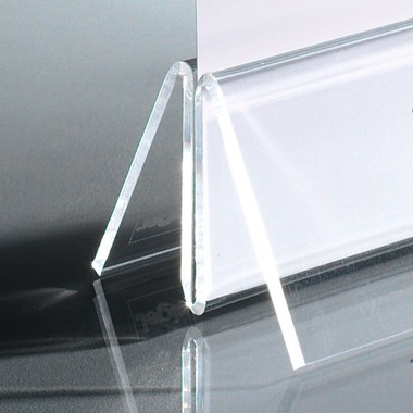 SIGEL Sostegno biglietti Acryl TA150 100x50mm 2 pezzi