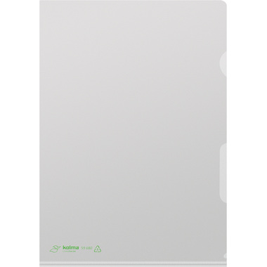 KOLMA Visa Dossier LineaVerde A4 59.680.00 transp.,CopyResistant 10 Stück