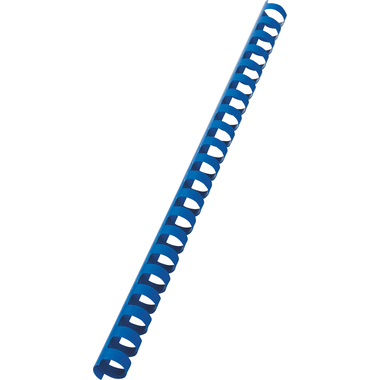 GBC Dorsini rilegafogli 16mm A4 4028620 blu, 21 anelli 100 pezzi