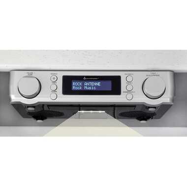 soundmaster kitchen radio UR2022SI silver