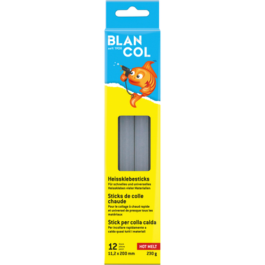 BLANCOL Heissklebesticks 32407 11.2x200mm, rund 12 Stück
