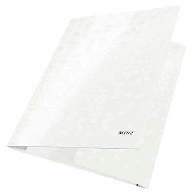 LEITZ Cartellina con elastico WOW A4 3982-00-01 bianco