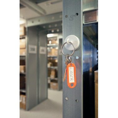 MAGNETOPLAN Hakenmagnet 25mm 52625 weiss 4kg
