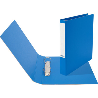 BIELLA Ringbuch Viria 3cm 15150305U 2 Ringe blau A5 hoch