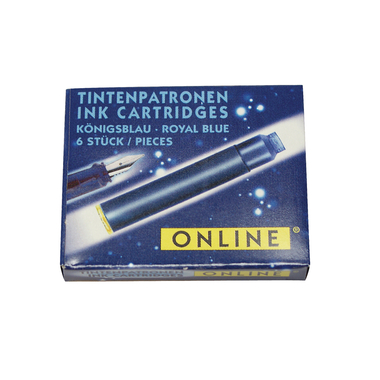 ONLINE Cart. Inchiostro Standard 17012/48 Royal Blue 6 pezzi