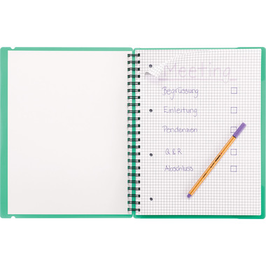 KOLMA Taccuino Easy A4 06.550.01 verde