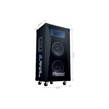 Magnat Altoparlante Bluetooth Bulldog 7 Nero