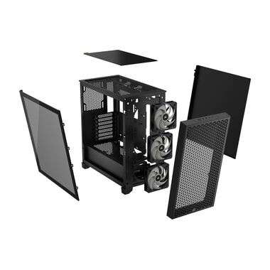 Corsair Boîtier d’ordinateur 3000D RGB Airflow Noir