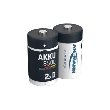 Ansmann Battery Type 8500 NiMH D 8500 mAh, 2 pieces