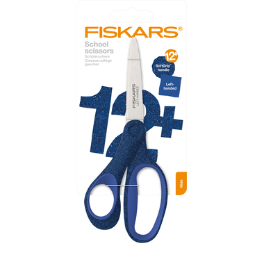 FISKARS Schulschere 18cm 1067862 blau, Linkshänder