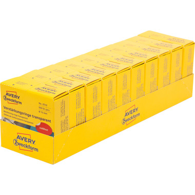 AVERY ZWECKFORM Oeillets de renforce. transp. 3510 500 pcs.
