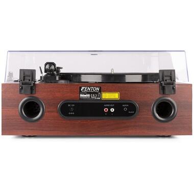 Fenton Turntable with Bluetooth RP180 Dark Brown