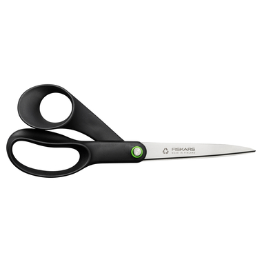 FISKARS Ciseaux Recycling 21cm 1074547 noir, droitiers
