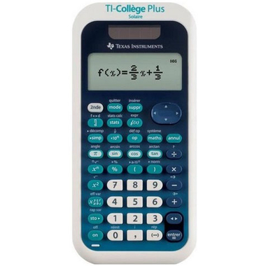 TEXAS INSTRUMENTS Schulrechner College Plus Solar College Plus Solar