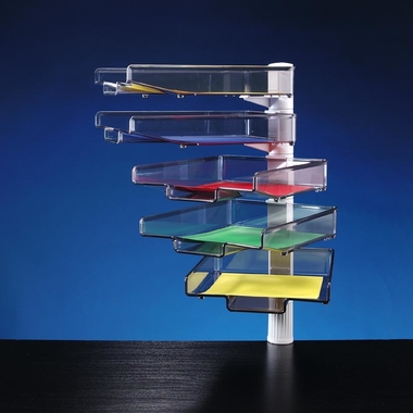 HANSA Cestina p. documenti A4 41-5035.002 grigio 5 pezzi