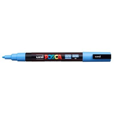 POSCA Marker 0.9-1.3mm PC3M SKY BLU azure