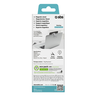 Supporto ad anello magnetico per iPhone MagSafe | SBS