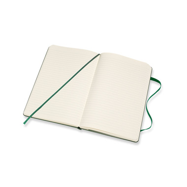 MOLESKINE Carnet HC L/A5 629063 lingé, vert, 240 pages