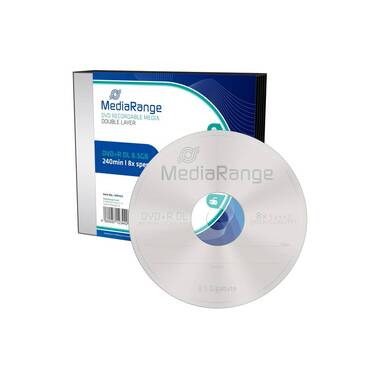 MediaRange DVD+R Medien 8.5 GB, Slimcase (5 Stück)