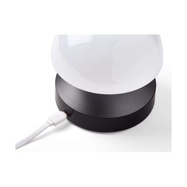Lexon Light Alarm Clock Mina Sunrise Anthracite