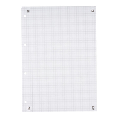 OXFORD Collegeblock Recycling A4 400159358 kariert 5mm, 90g 80 Blatt