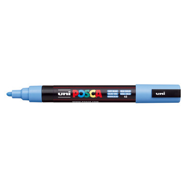 UNI-BALL Posca Marker 1,8-2,5mm PC5M SKYBLUE himmelblau, Rundspitze