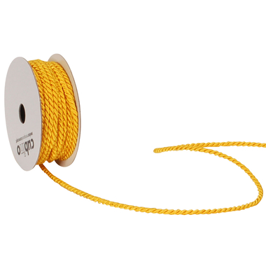 SPYK Seidenkordel Cubino 3525.0057 3mmx5m gelb