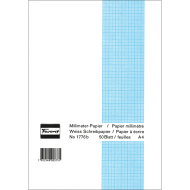 FAVORIT Blocco A4 1776 B bianco 80g 50 fogli