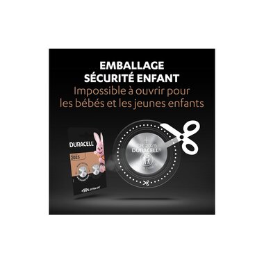 Duracell batteria a bottone al litio CR2025, 2 pezzi