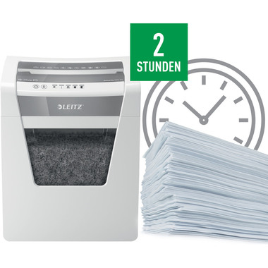 LEITZ Aktenvernichter IQ 8002-20-00 Office, P-5, 23lt