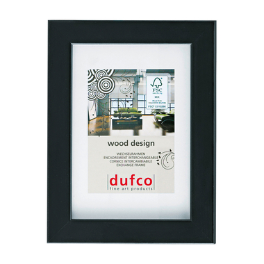DUFCO Holz-Bilderrahmen 15x21cm 1610.80110 Toronto schwarz