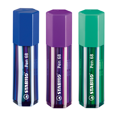 STABILO Fasermaler Pen 68 1mm 6820-1 20 Farben Big Pen