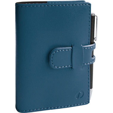 QUO-VADIS Agenda Soho Carla Pre. 2026 368322Q 1S/2P bleu acier FR 21x27cm