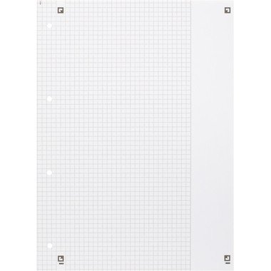 OXFORD Collegeblock A4+ 100050405 quadrillé, 90g 80 flls.