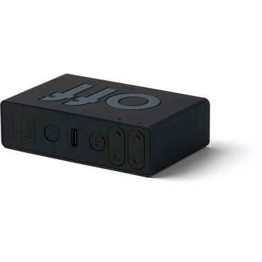 Lexon Digitalwecker Flip Mini Schwarz