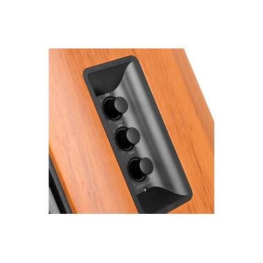 Coppia di diffusori da scaffale Edifier R1380T Marrone, Nero