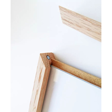 DEBEX Wechselrahmen 21x29,7cm H3201V210297 Holz, magnetisch Eiche