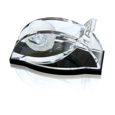 WEDO Tischabroller Exklusiv 609001 15.1x8.3x6.9 Acryl schw/trans