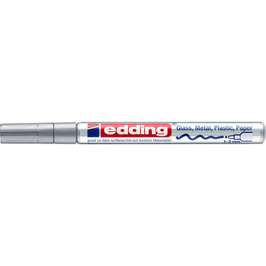 EDDING Paintmarker 751 CREA 1-2mm 751-54 CREA silber