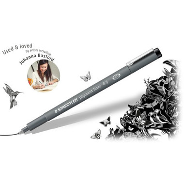 STAEDTLER Pigment Liner 308 0,7mm 308 07-9 schwarz